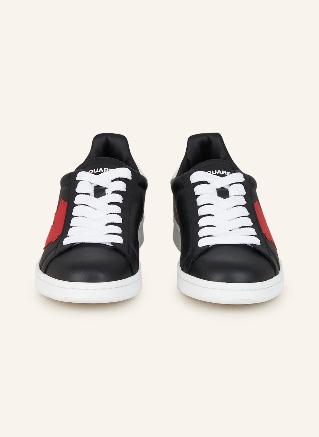 DSQUARED2 Sneakers BOXER, Color: BLACK/ RED (Image 3)