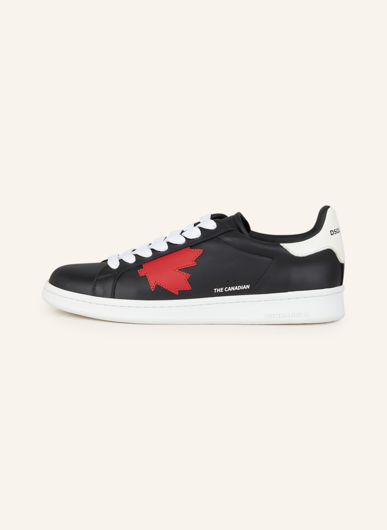 DSQUARED2 Sneakers BOXER, Color: BLACK/ RED (Image 4)