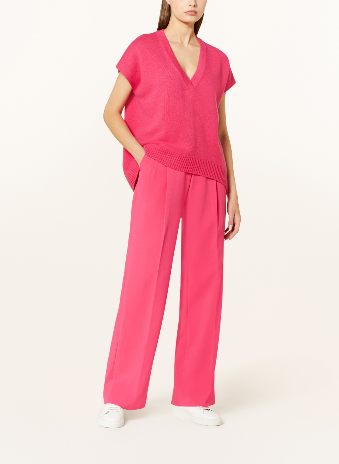 lilienfels Sweater vest with cashmere , Color: PINK (Image 2)