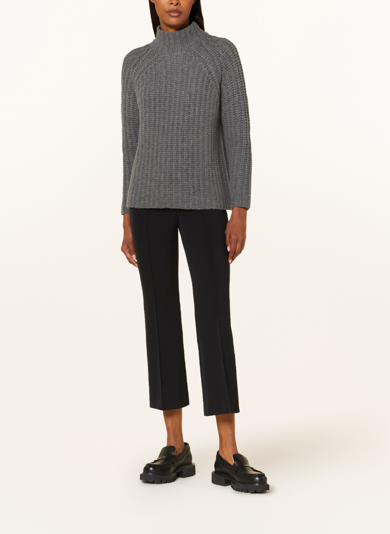 lilienfels Pullover mit Cashmere, Farbe: DUNKELGRAU (Bild 2)