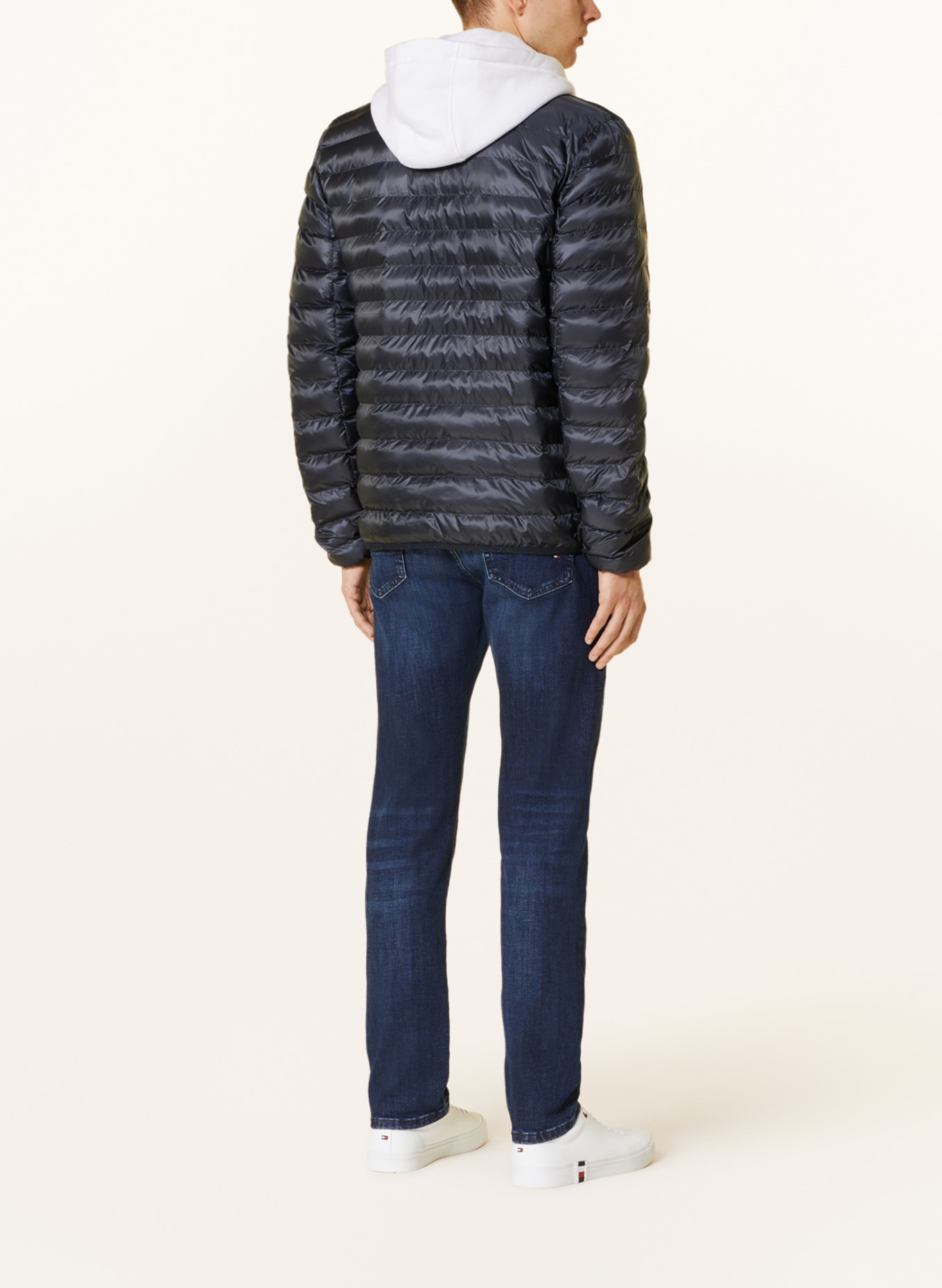 TOMMY HILFIGER Steppjacke: DUNKELBLAU