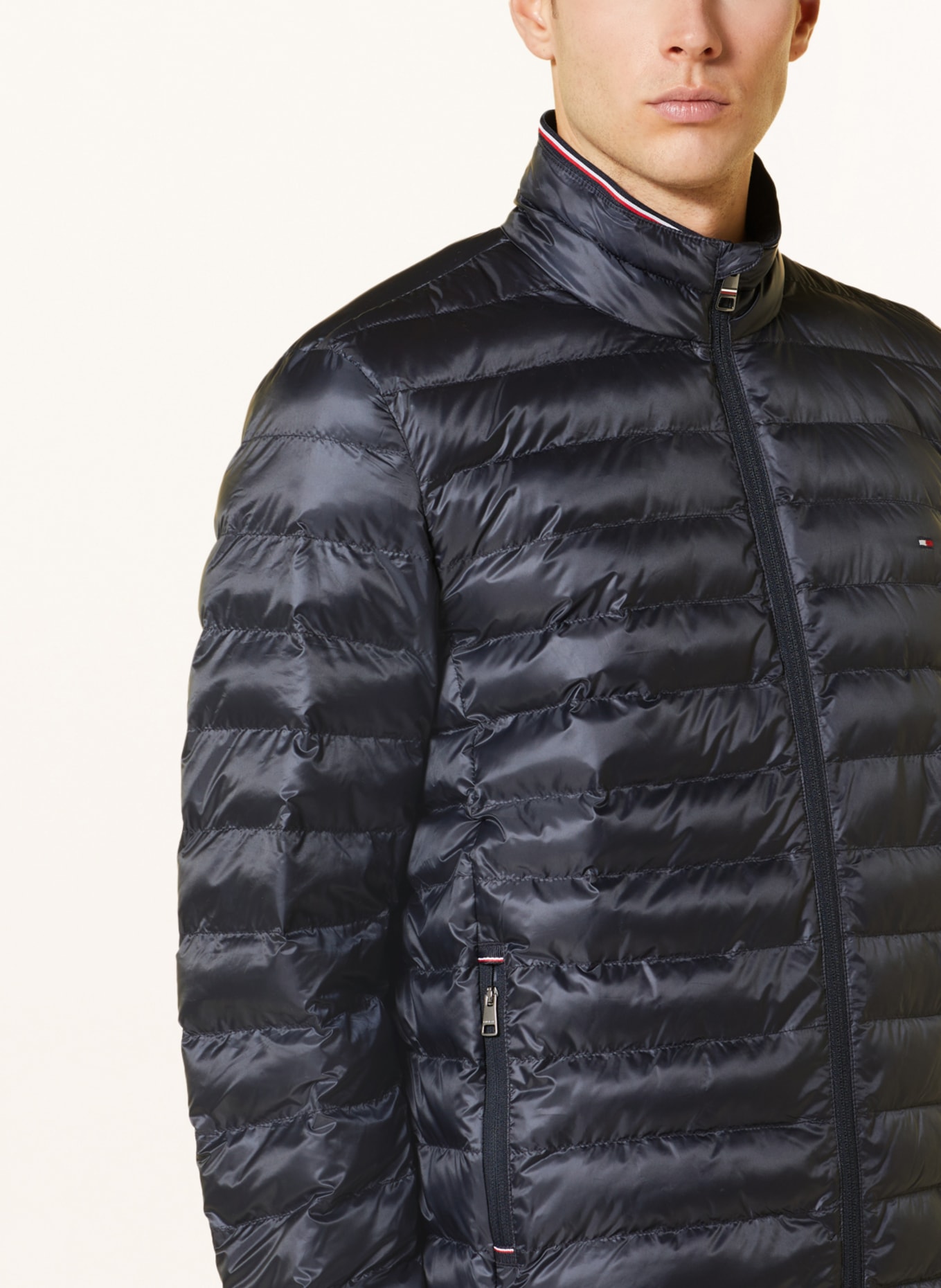 TOMMY HILFIGER Steppjacke: DUNKELBLAU