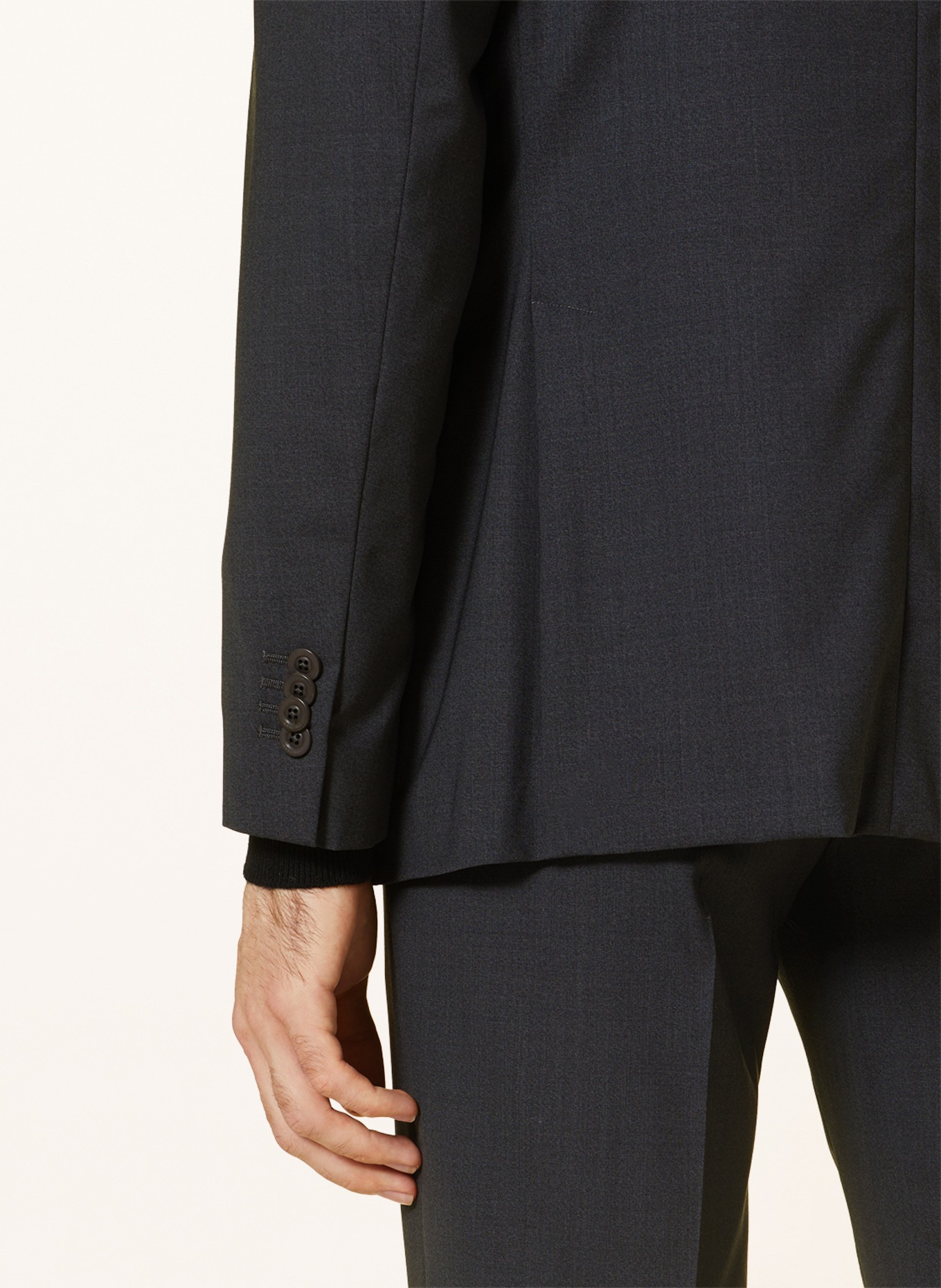 BOGLIOLI Suit jacket extra slim fit, Color: 890 Anthra (Image 7)