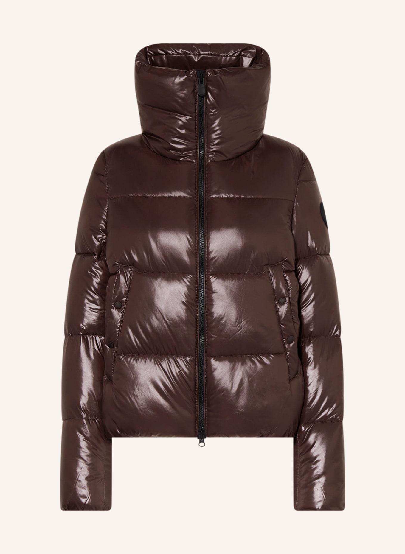 SAVE THE DUCK Steppjacke LUCK ISLA: DUNKELBRAUN