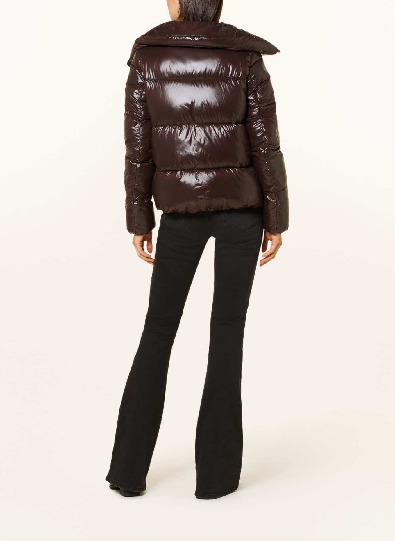 SAVE THE DUCK Steppjacke LUCK ISLA: DUNKELBRAUN