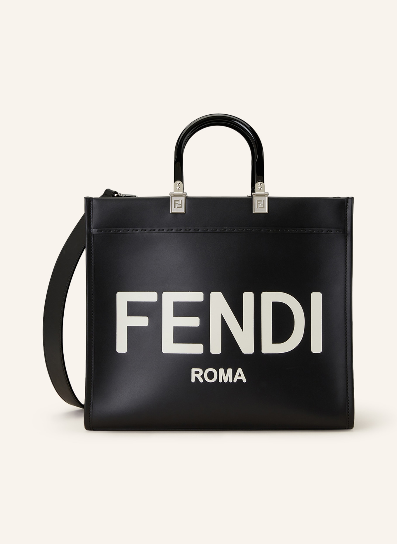 FENDI Shopper SUNSHINE , Color: BLACK (Image 1)