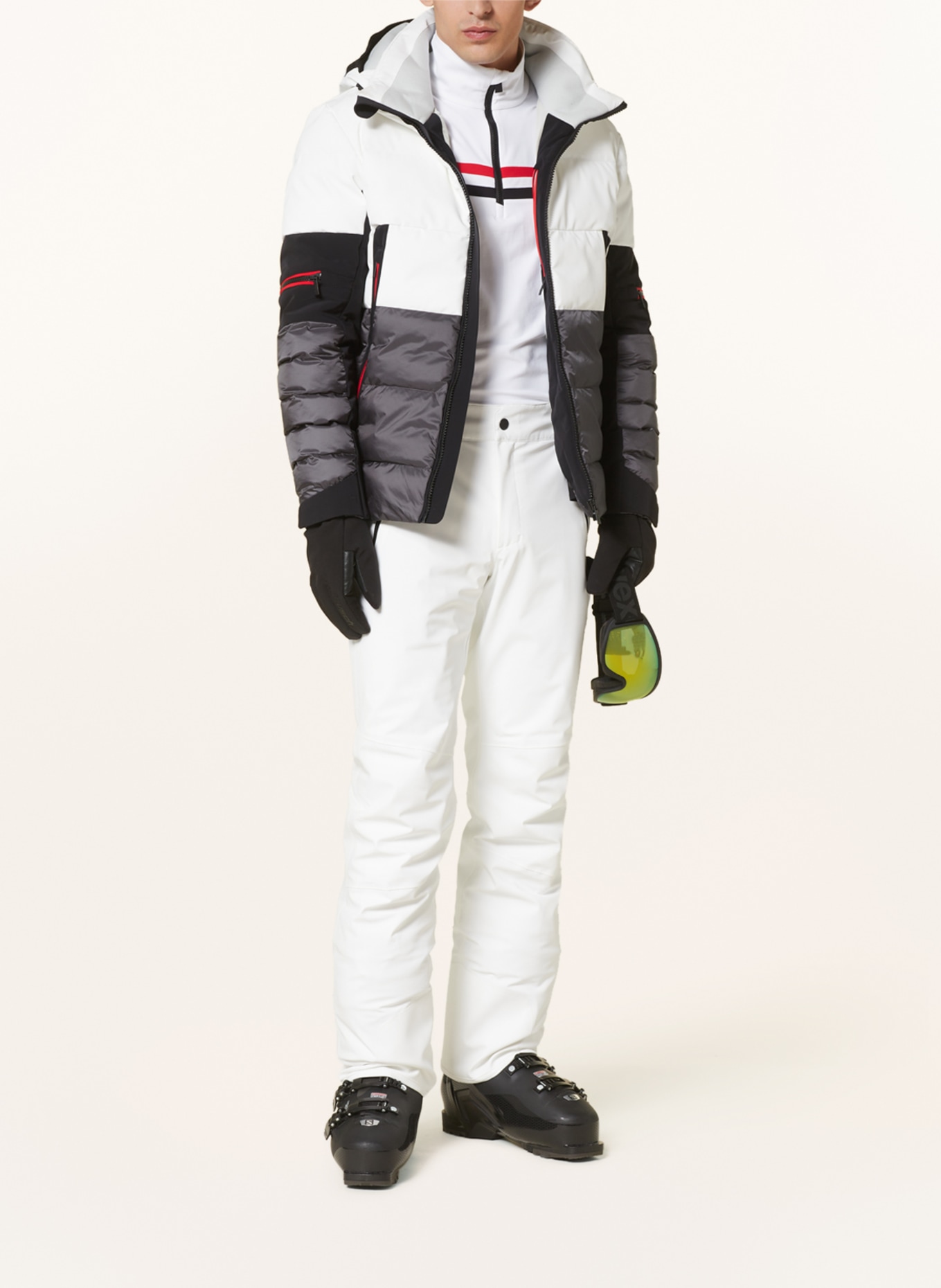 toni sailer Ski pants WILLIAM, Color: WHITE (Image 2)