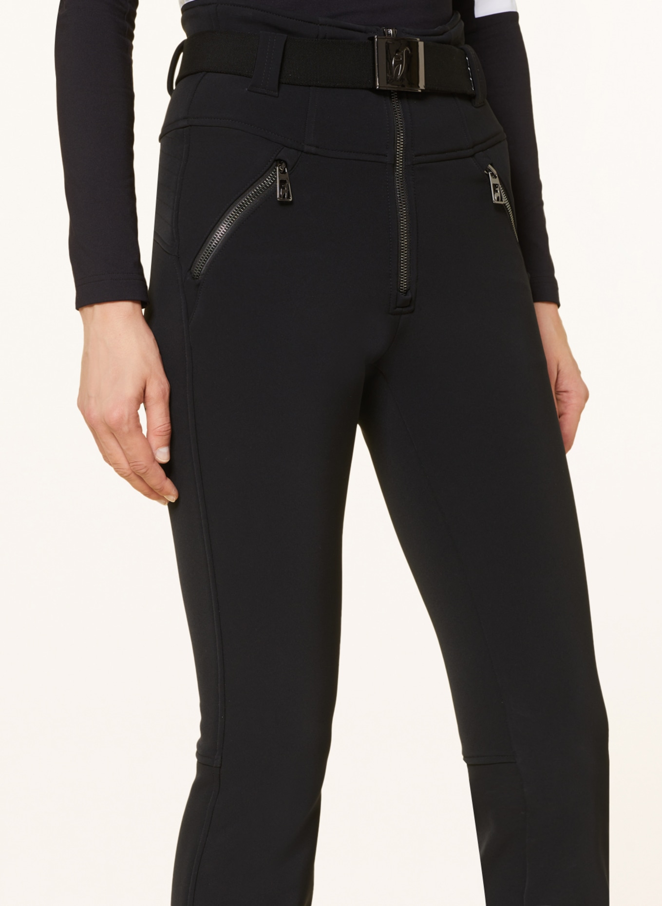 toni sailer Softshell ski pants OLIVIA, Color: BLACK (Image 5)