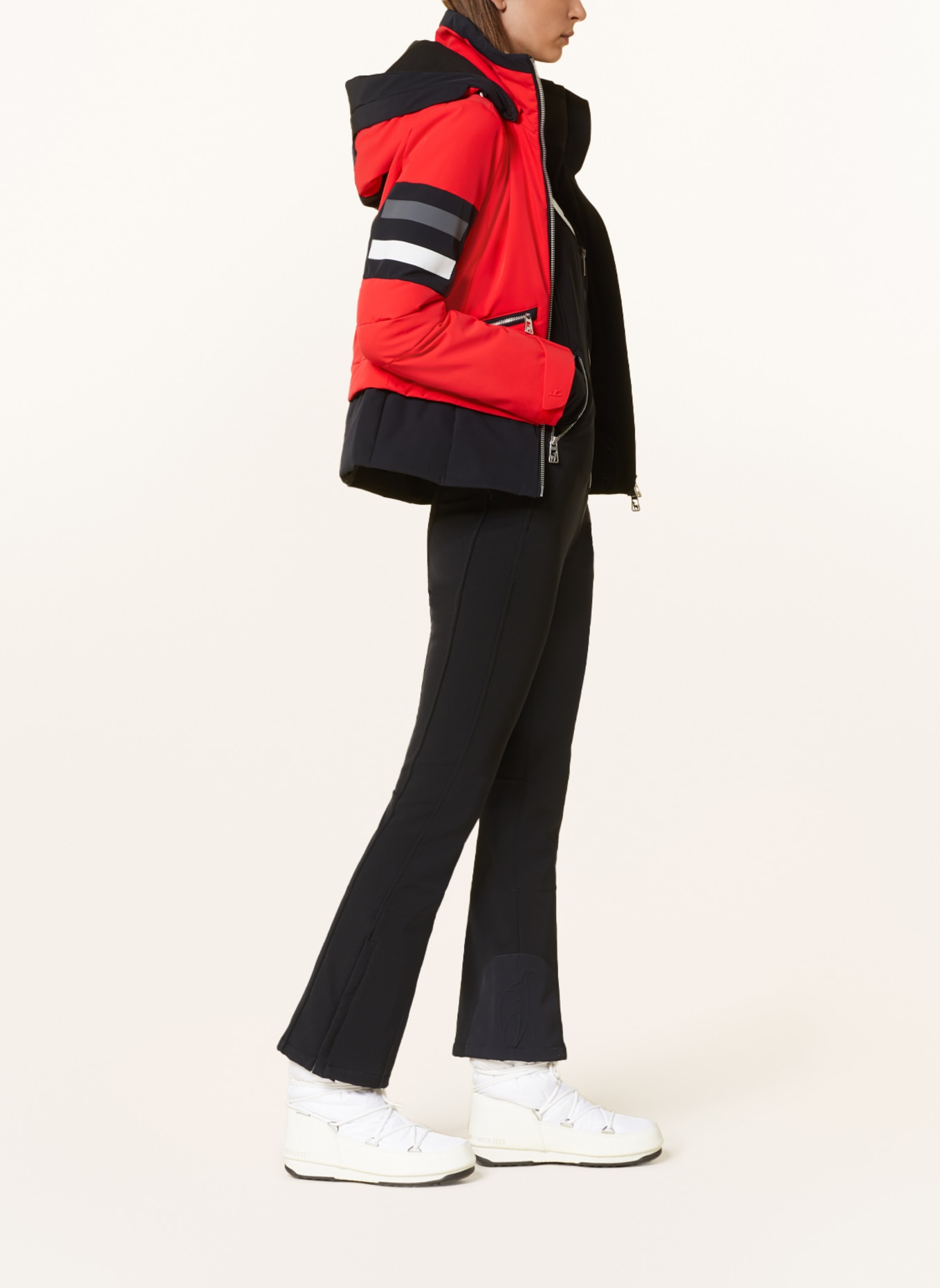 toni sailer Spodnie narciarskie z softshellu ALISA, Kolor: CZARNY (Obrazek 4)