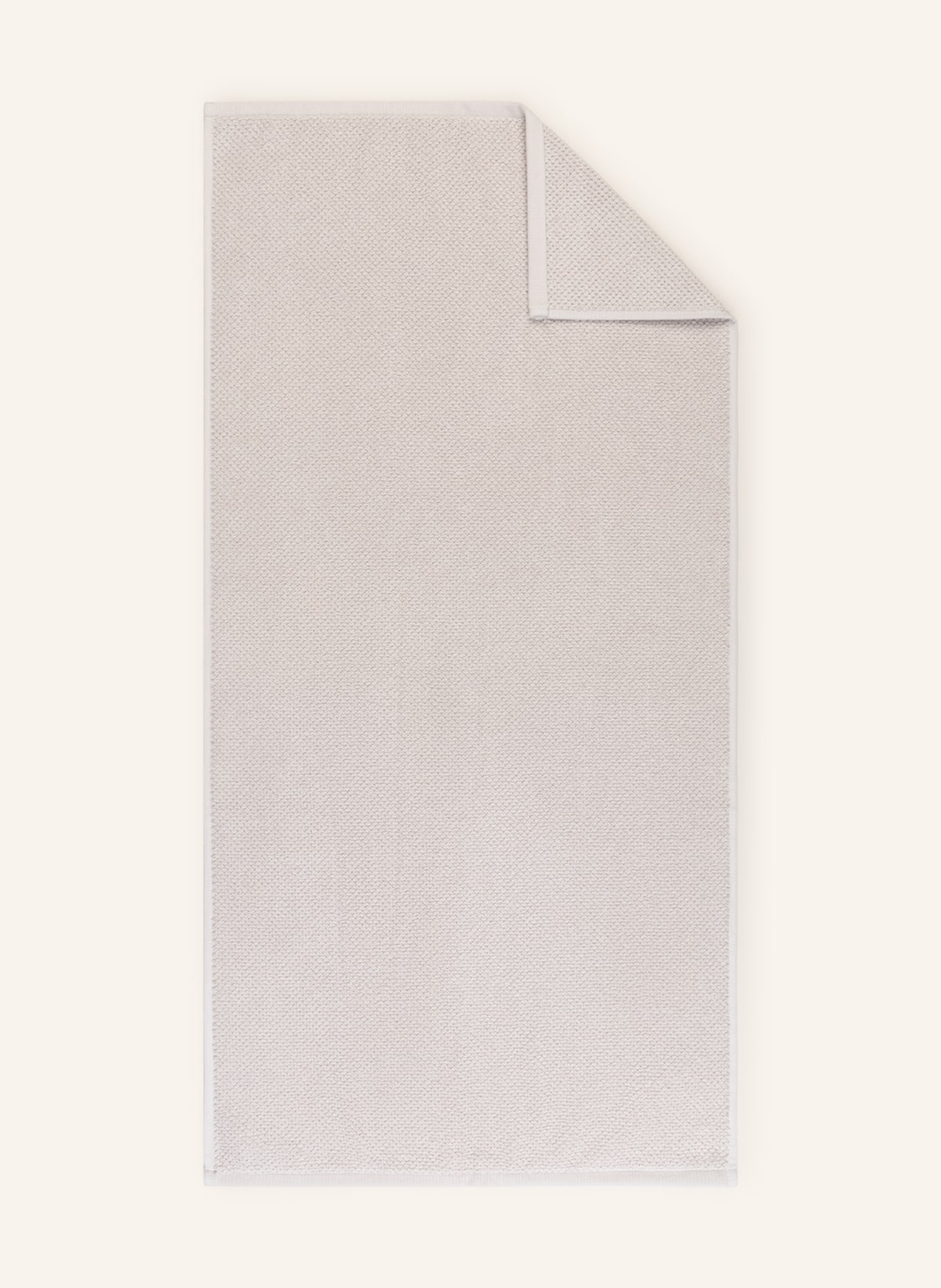 SCHLOSSBERG Handtuch NOVA: HELLBRAUN