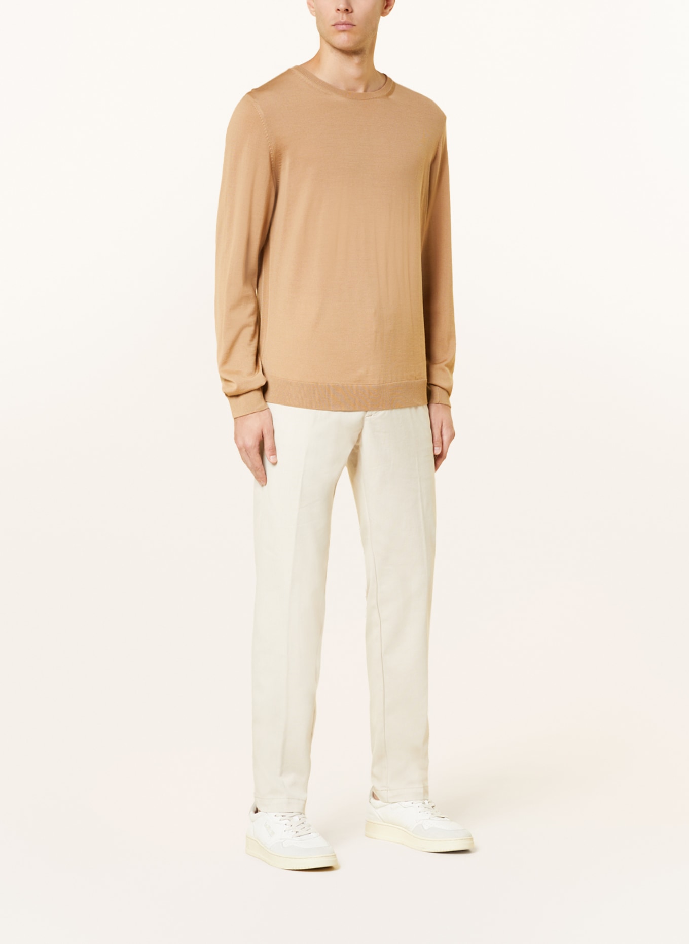 BOSS Pullover LENO, Farbe: BEIGE (Bild 2)