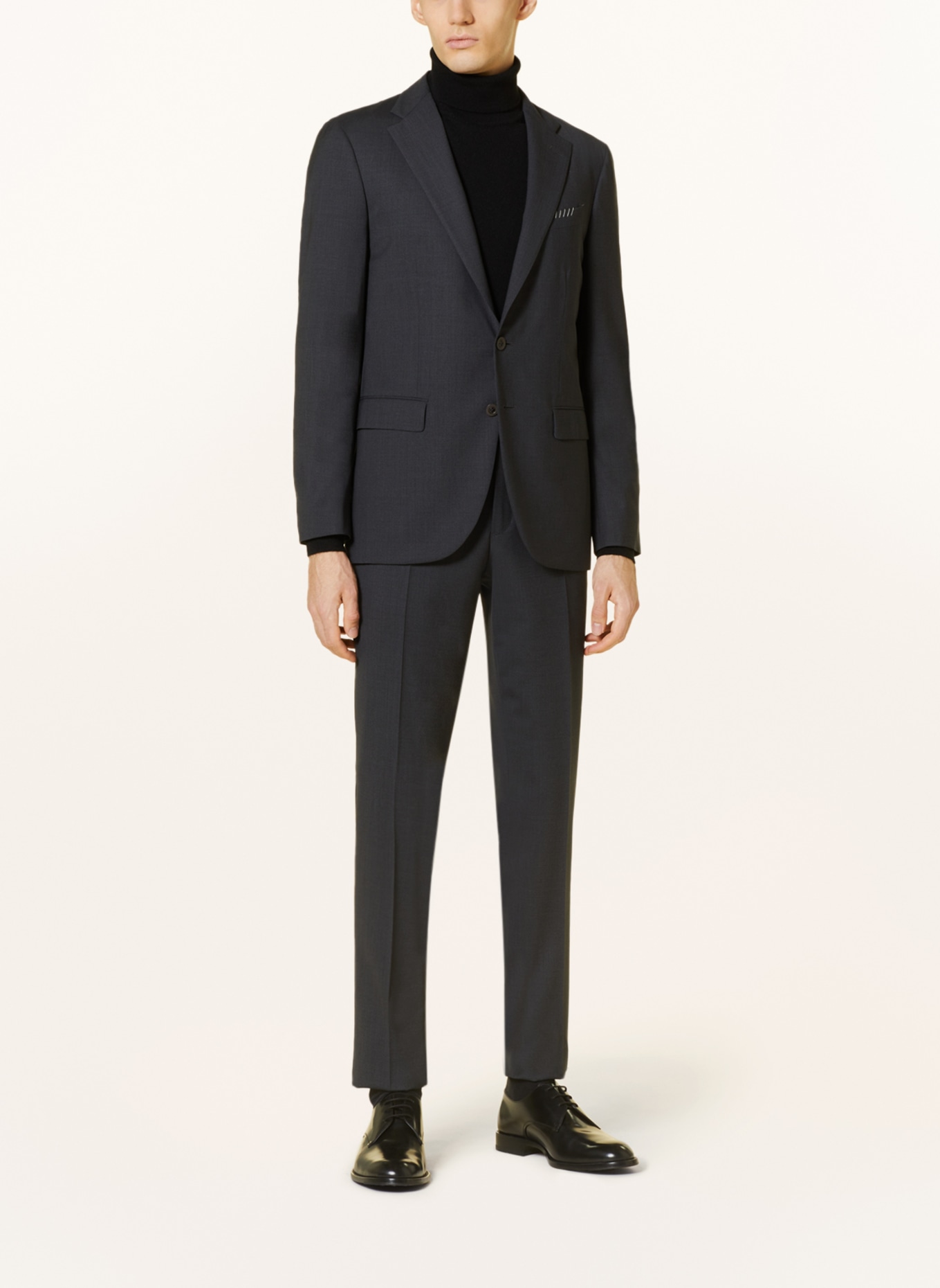 BOGLIOLI Suit trousers slim fit, Color: 890 Anthra (Image 2)