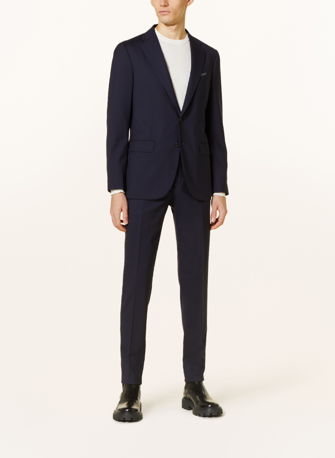 BOGLIOLI Suit trousers slim fit, Color: DARK BLUE (Image 2)