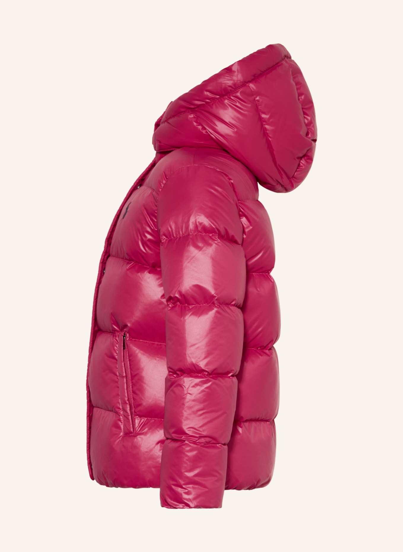 POLO RALPH LAUREN Daunenjacke mit abnehmbarer Kapuze, Farbe: PINK (Bild 4)