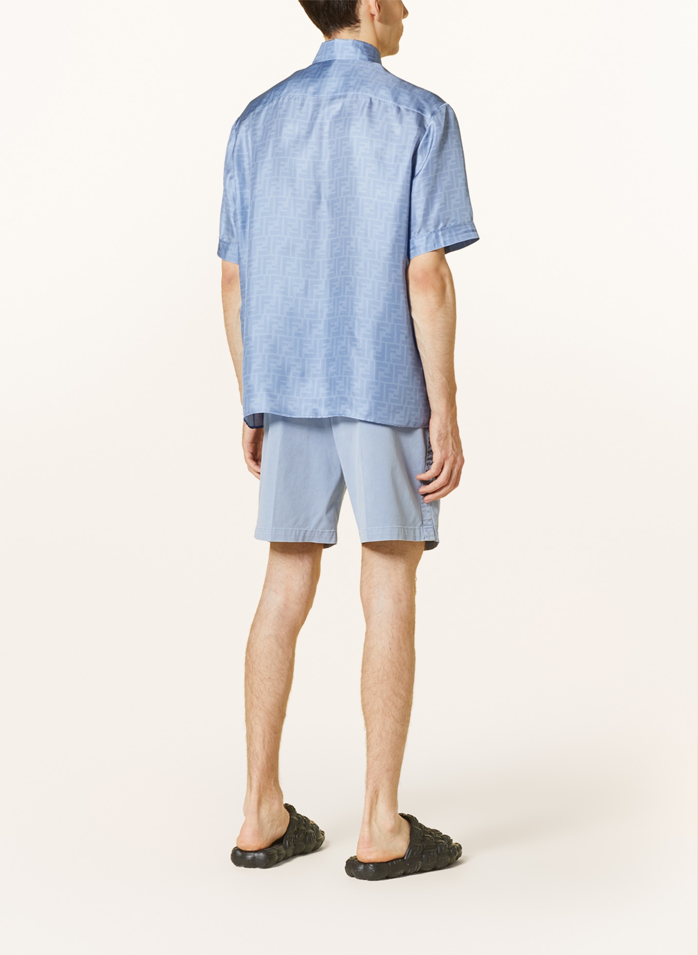 FENDI Seidenhemd Regular Fit, Farbe: HELLBLAU (Bild 3)