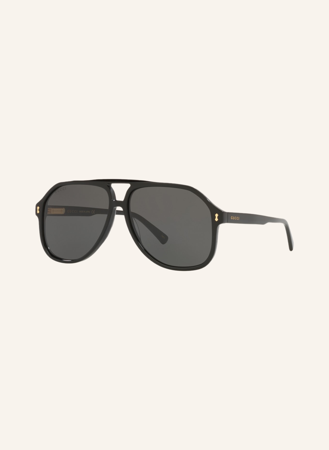 GUCCI Sunglasses GG1042S, Color: 1100L1 - BLACK/DARK GRAY (Image 1)