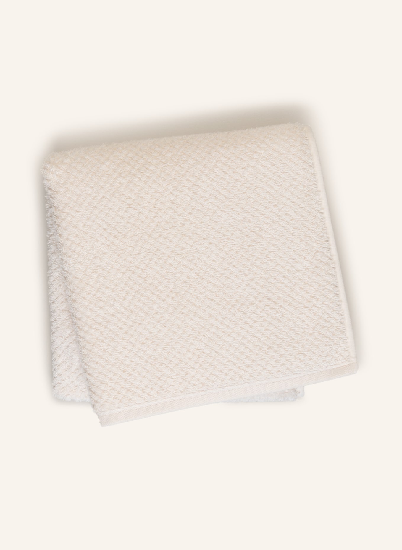 Cawö Handtuch PURE, Farbe: CREME (Bild 2)