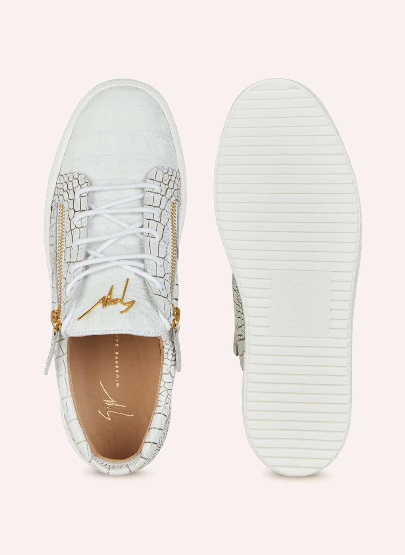 GIUSEPPE ZANOTTI DESIGN Sneakers MAY, Color: WHITE (Image 6)
