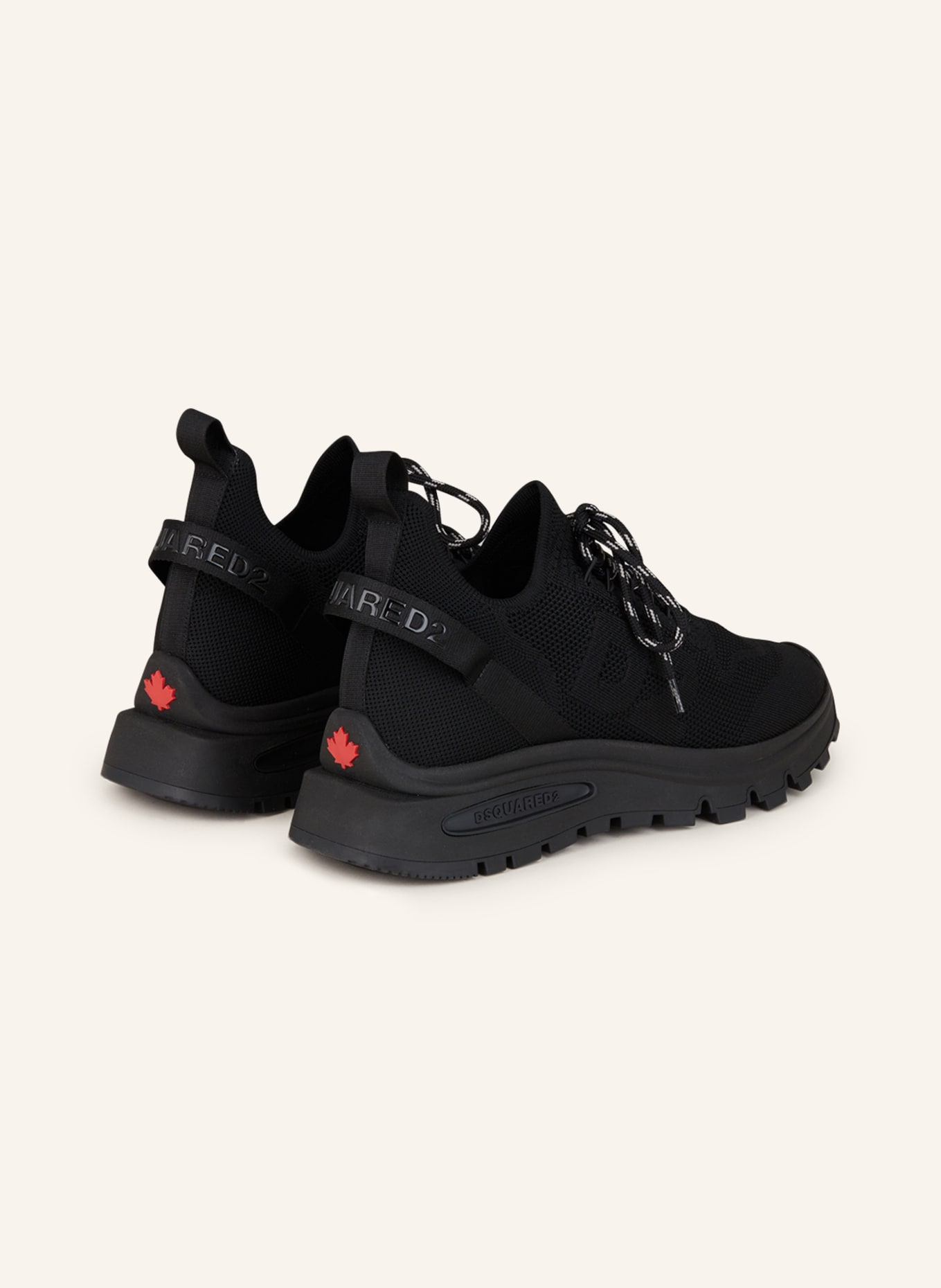 DSQUARED2 Sneakers RUN, Color: BLACK (Image 2)