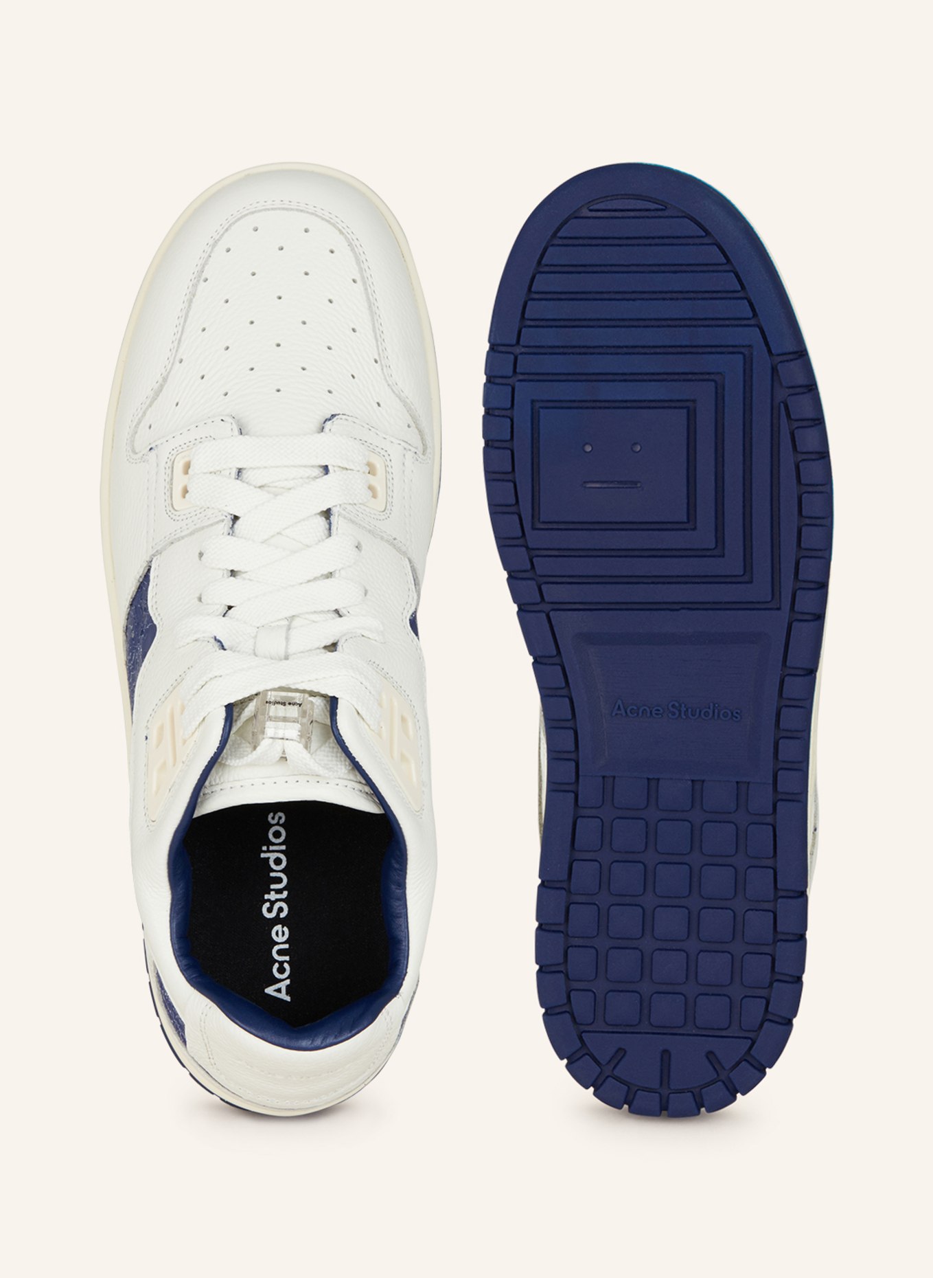 Acne Studios Sneakers, Color: WHITE/ BLUE (Image 5)