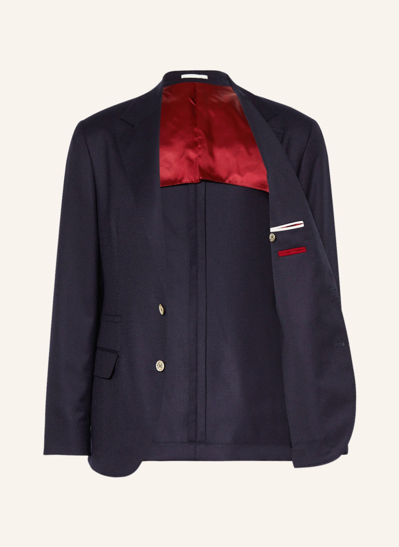 BRUNELLO CUCINELLI Suit jacket extra slim fit, Color: DARK BLUE (Image 4)