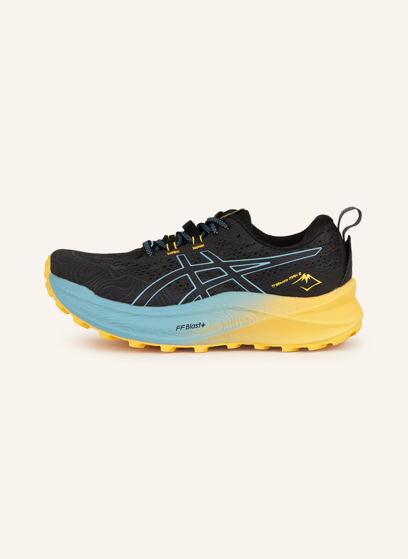ASICS Trailrunning-Schuhe TRABUCO MAX™ 2, Farbe: DUNKELBLAU/ HELLORANGE/ HELLBLAU (Bild 4)