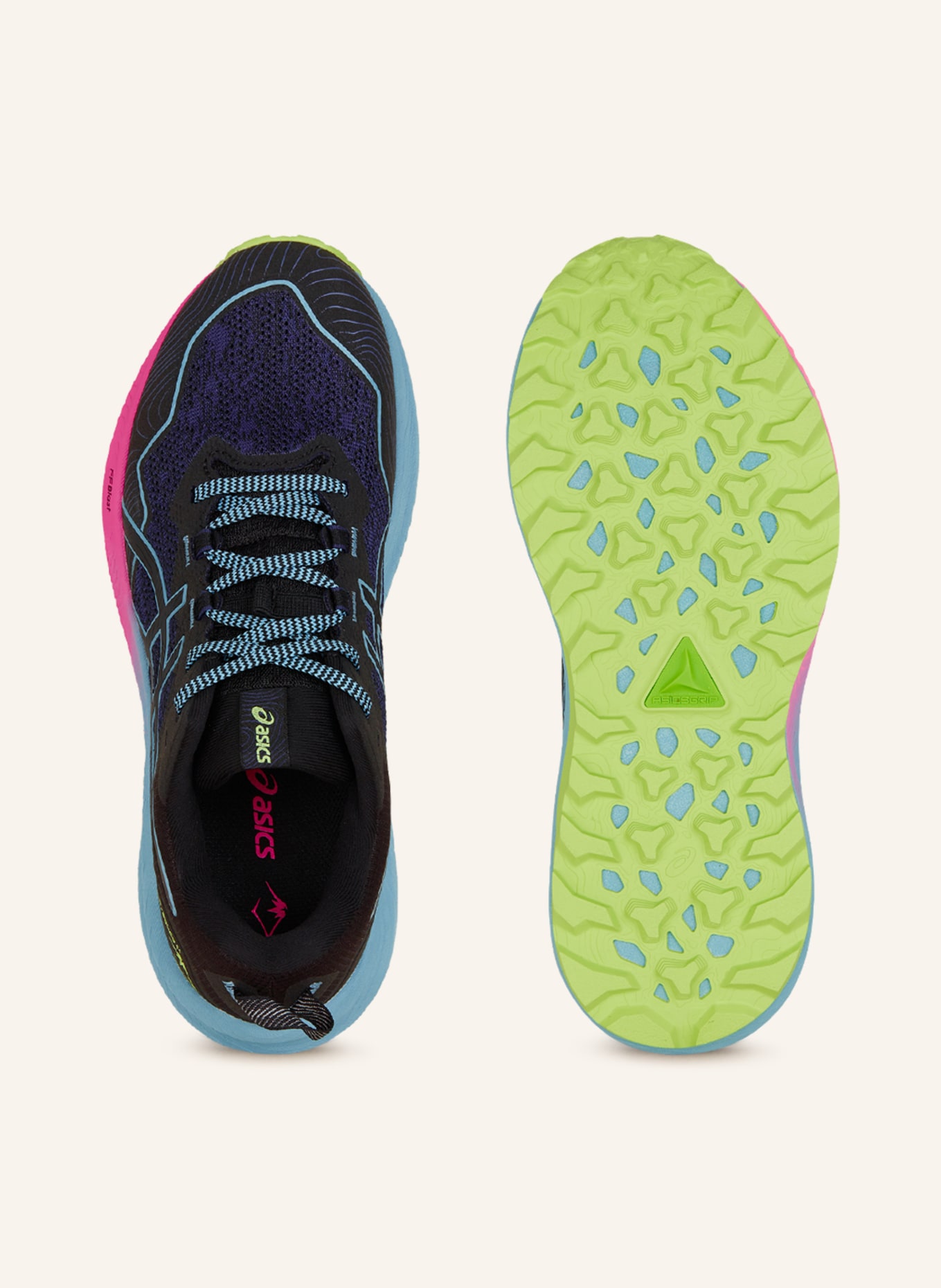 ASICS Trail running shoes GEL-Trabuco™ 11, Color: BLUE/ BLACK (Image 5)