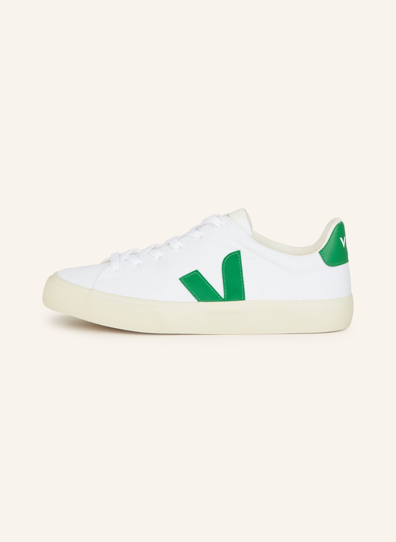 VEJA Sneakers CAMPO CA, Color: WHITE/ GREEN (Image 4)