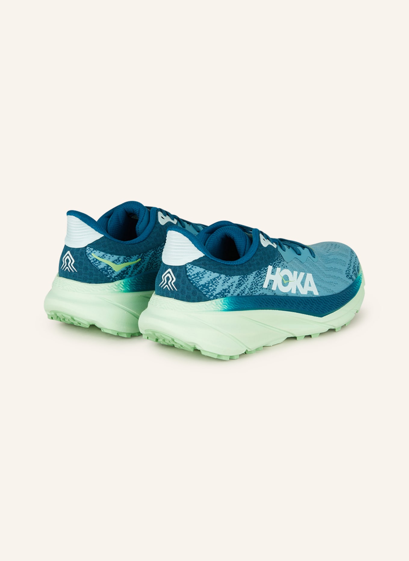 HOKA Trailrunning-Schuhe CHALLENGER 7, Farbe: BLAU/ TÜRKIS (Bild 2)