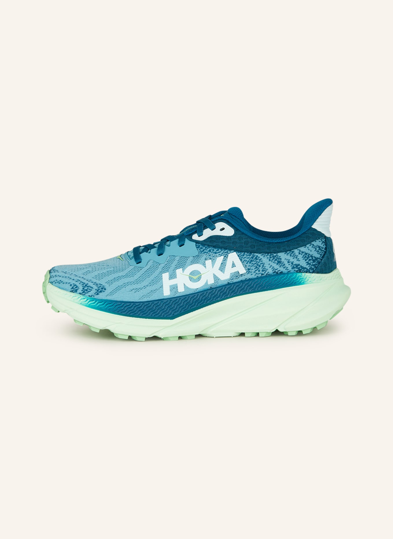 HOKA Trailrunning-Schuhe CHALLENGER 7, Farbe: BLAU/ TÜRKIS (Bild 4)