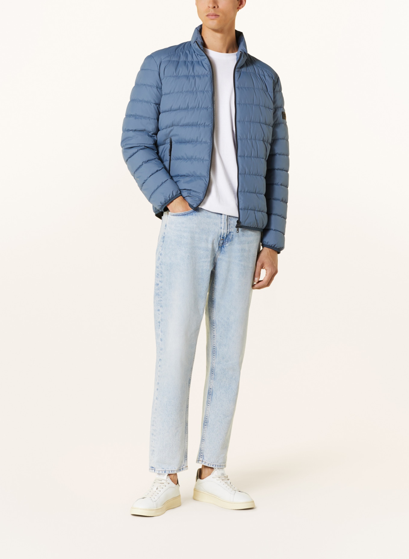 Marc O'Polo Quilted Jacket, Color: BLUE GRAY (Image 2)