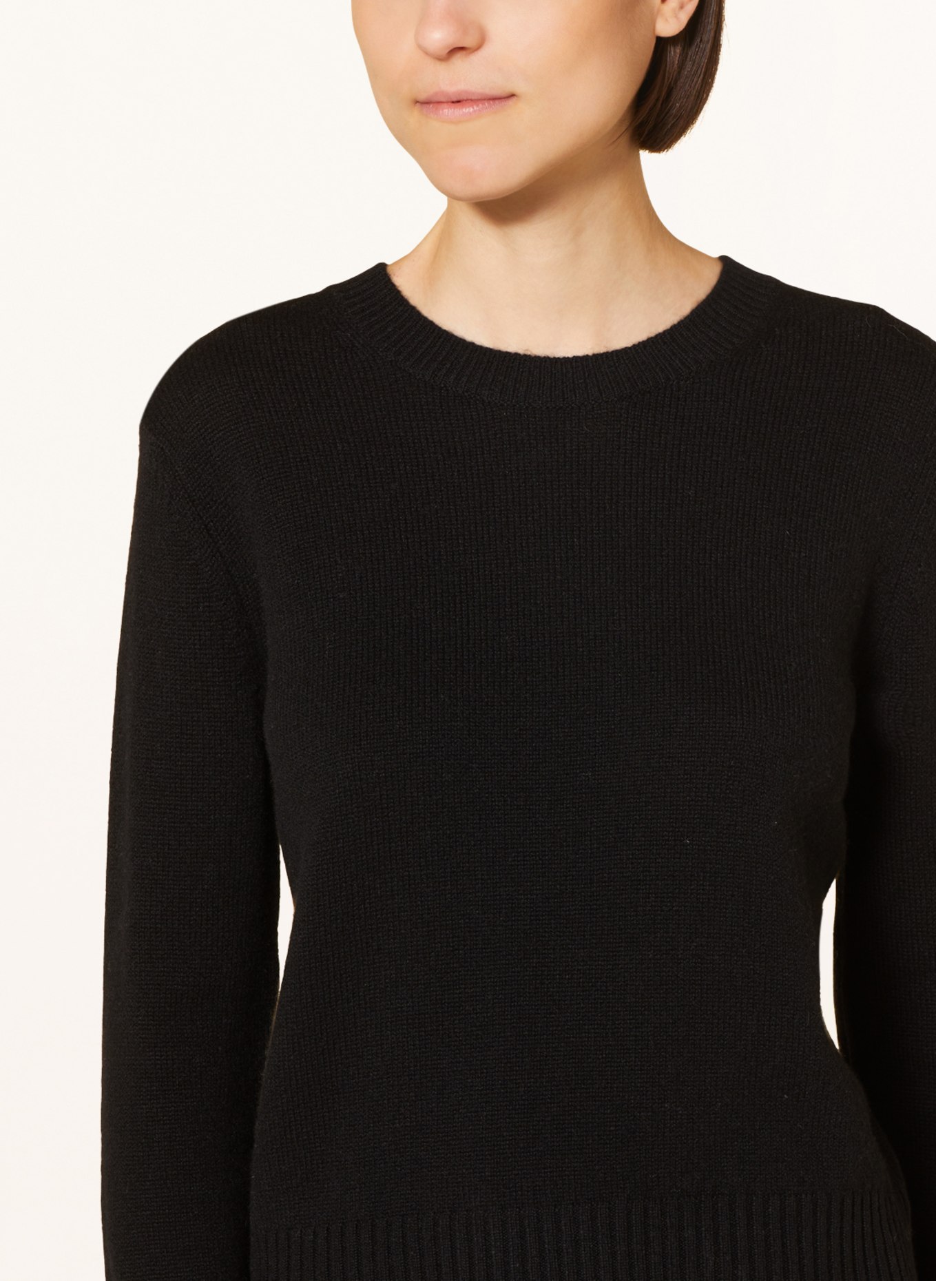 LISA YANG Cashmere-Pullover MABLE , Farbe: SCHWARZ (Bild 4)
