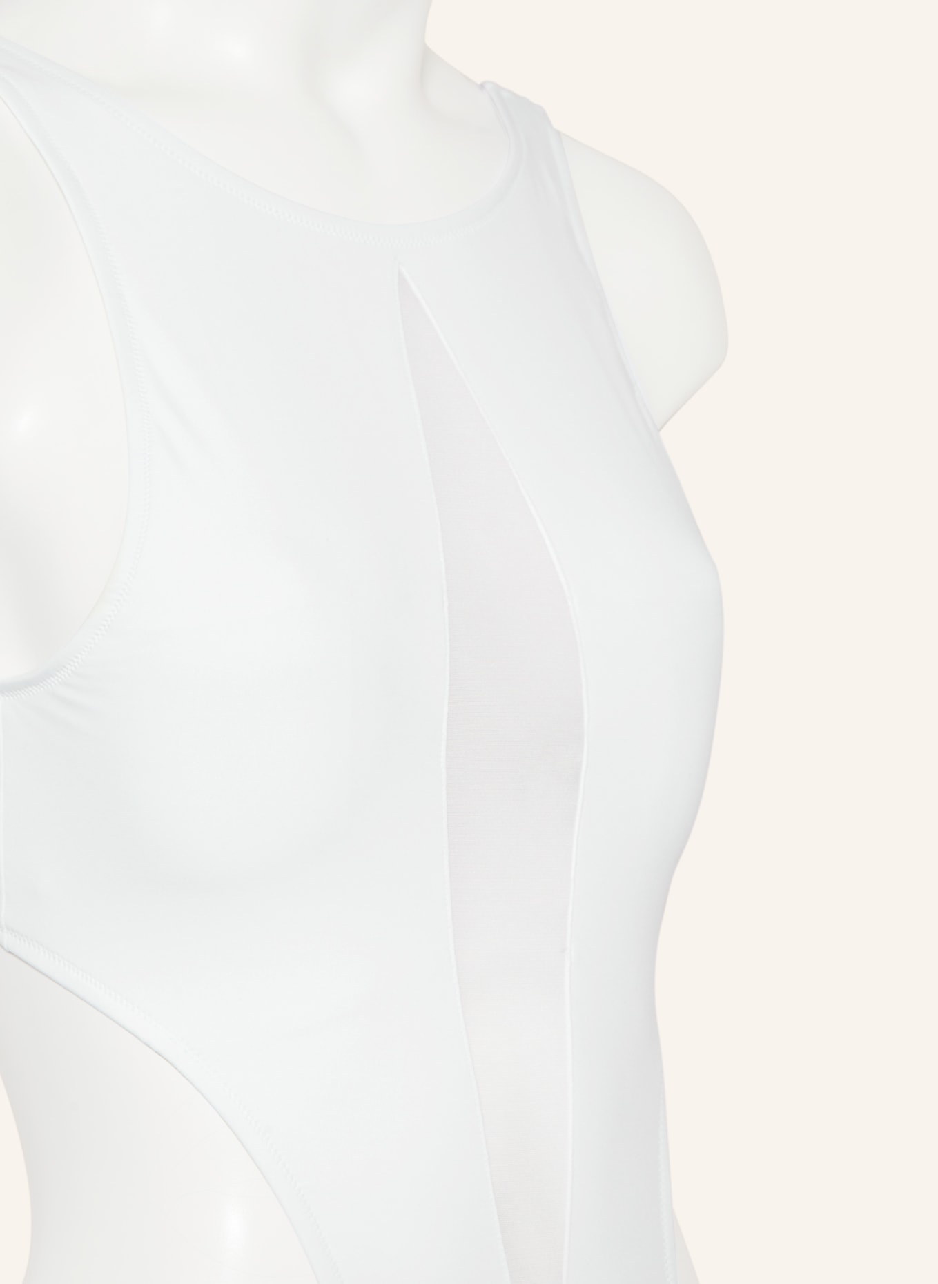 VILEBREQUIN High-neck swimsuit LENORA, Color: WHITE (Image 4)