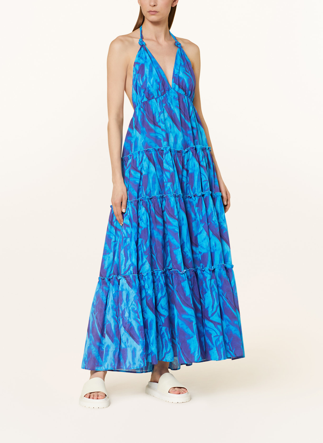 VILEBREQUIN Beach dress LUNA, Color: NEON BLUE/ BLUE (Image 2)