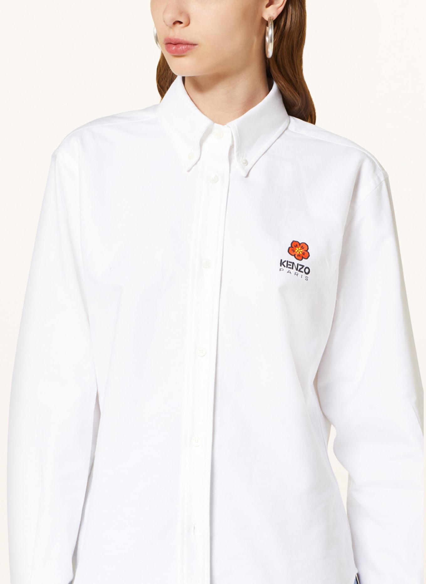 KENZO Shirt blouse , Color: WHITE (Image 4)