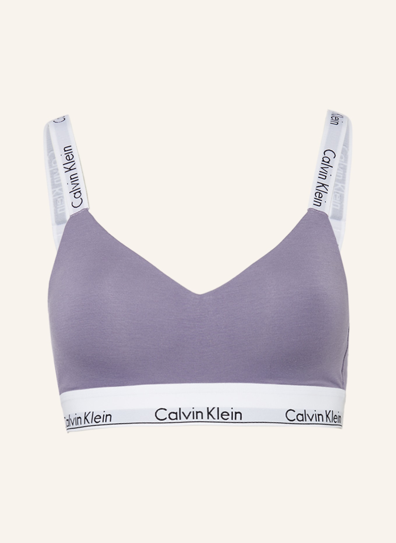Womens Calvin Klein purple Modern Cotton Bralette
