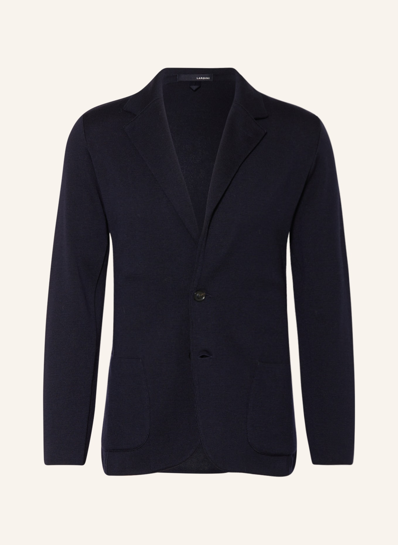 LARDINI Knit blazer extra slim fit, Color: DARK BLUE (Image 1)