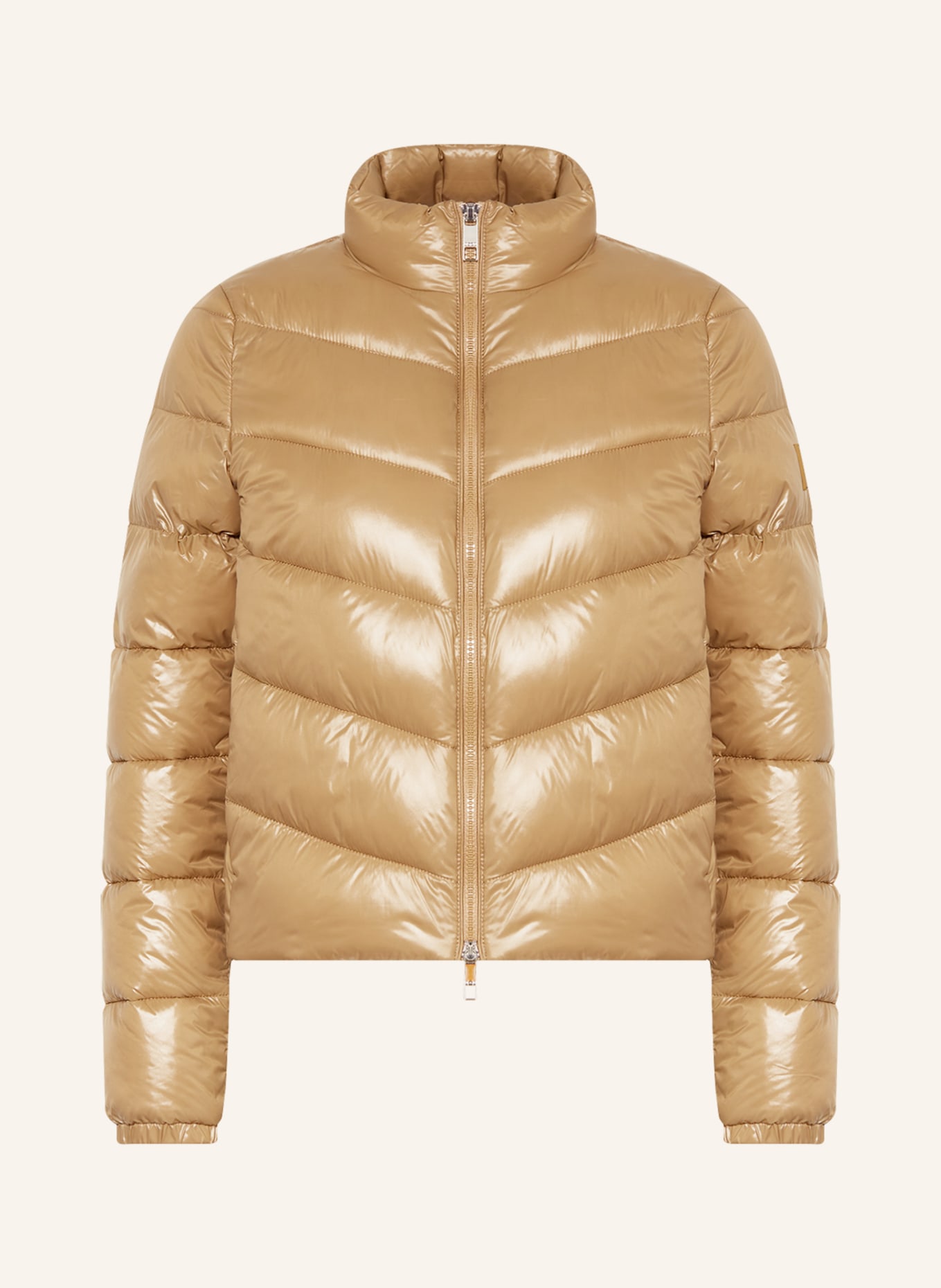 BOSS Quilted jacket PALISARA, Color: BEIGE (Image 1)
