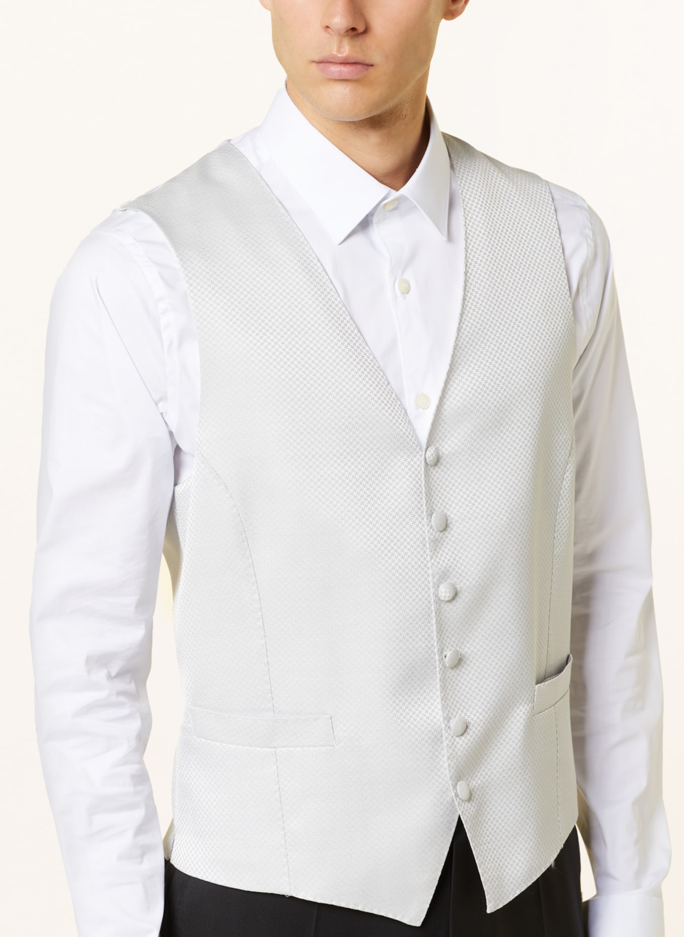 JOOP! Suit vest WEAZER extra slim fit, Color: 107 Natural                    107 (Image 4)