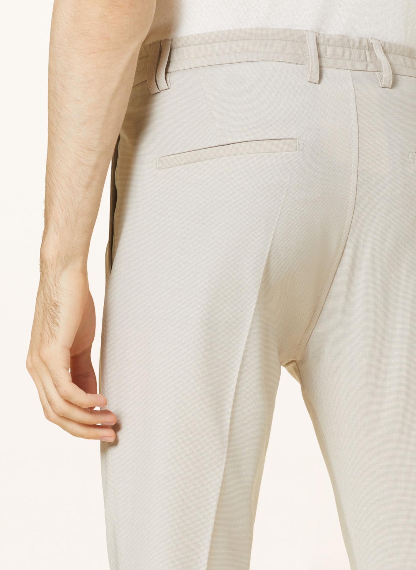 CINQUE Suit trousers CISAND relaxed fit, Color: LIGHT BROWN (Image 6)
