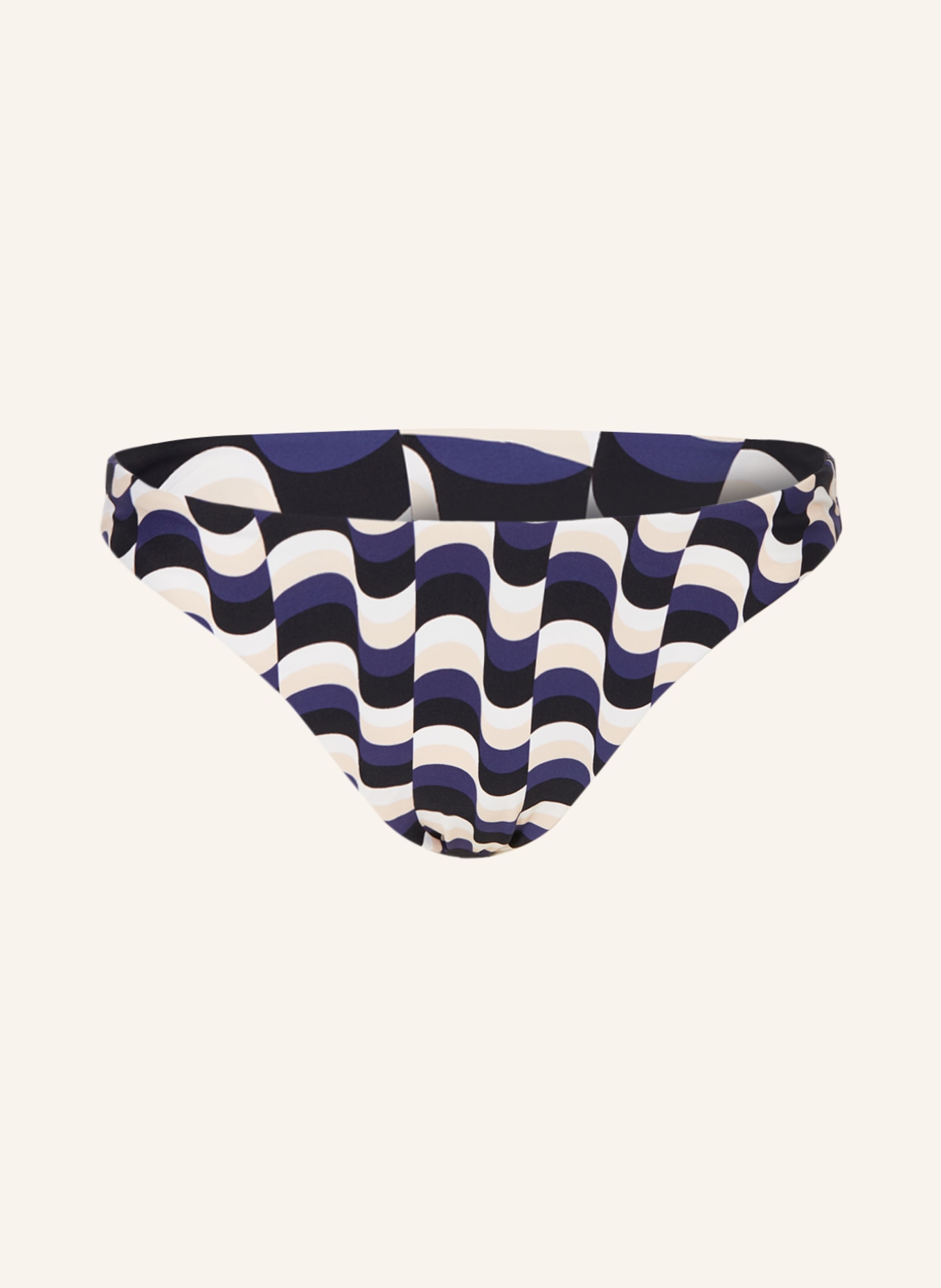 SEAFOLLY Brazilian bikini bottoms MODERN TAKE reversible, Color: BLACK/ BLUE/ WHITE (Image 1)