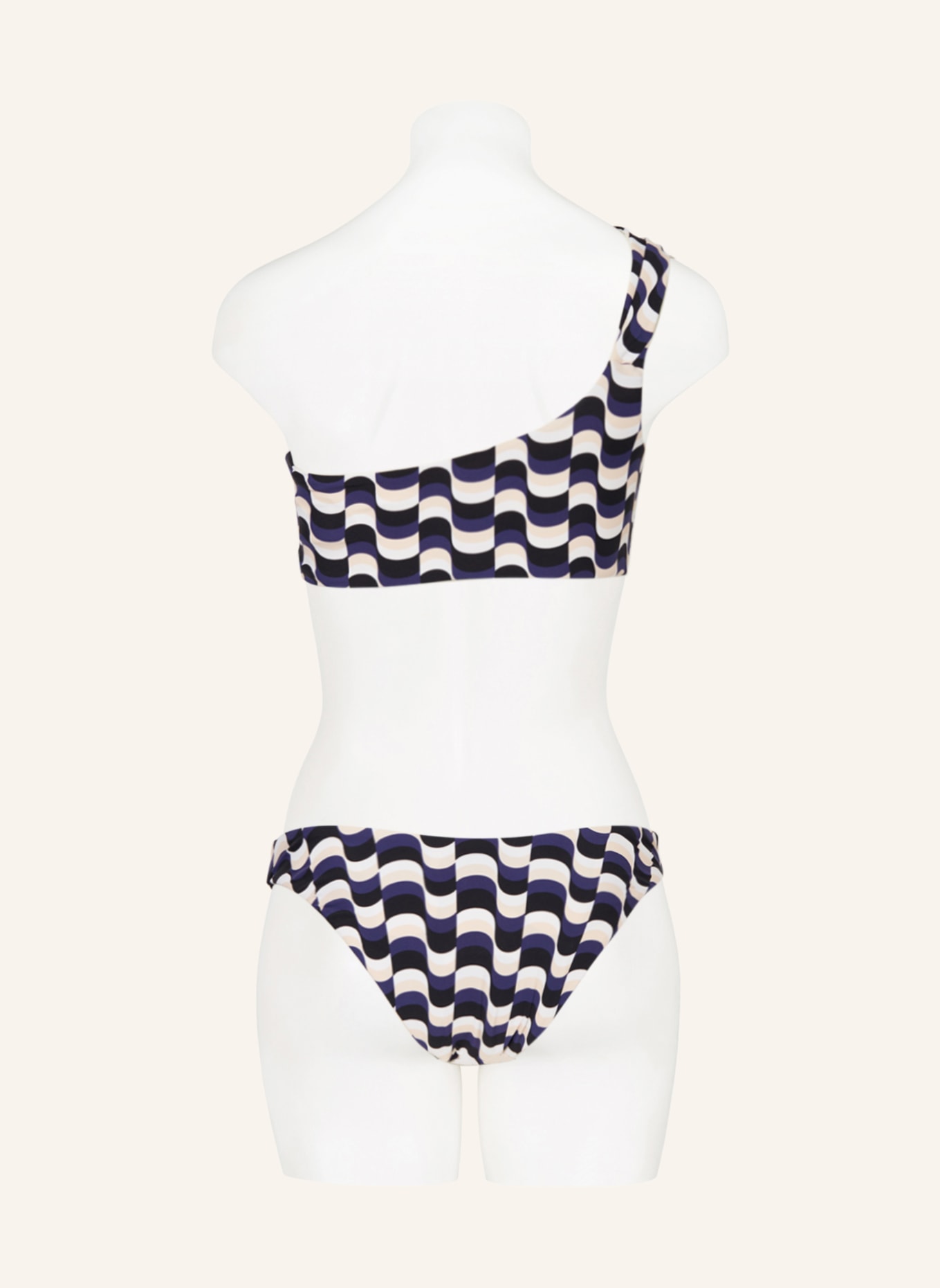 SEAFOLLY Brazilian bikini bottoms MODERN TAKE reversible, Color: BLACK/ BLUE/ WHITE (Image 3)