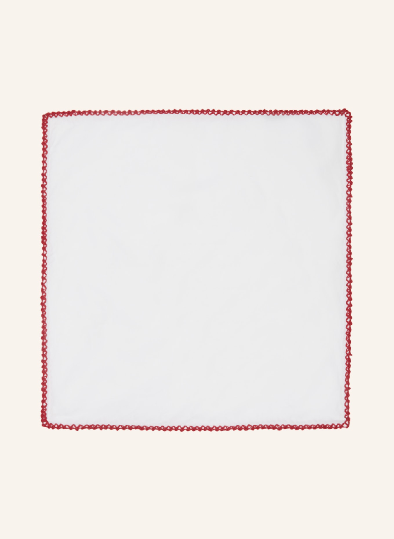 VIOLA MILANO Pocket square, Color: WHITE (Image 2)