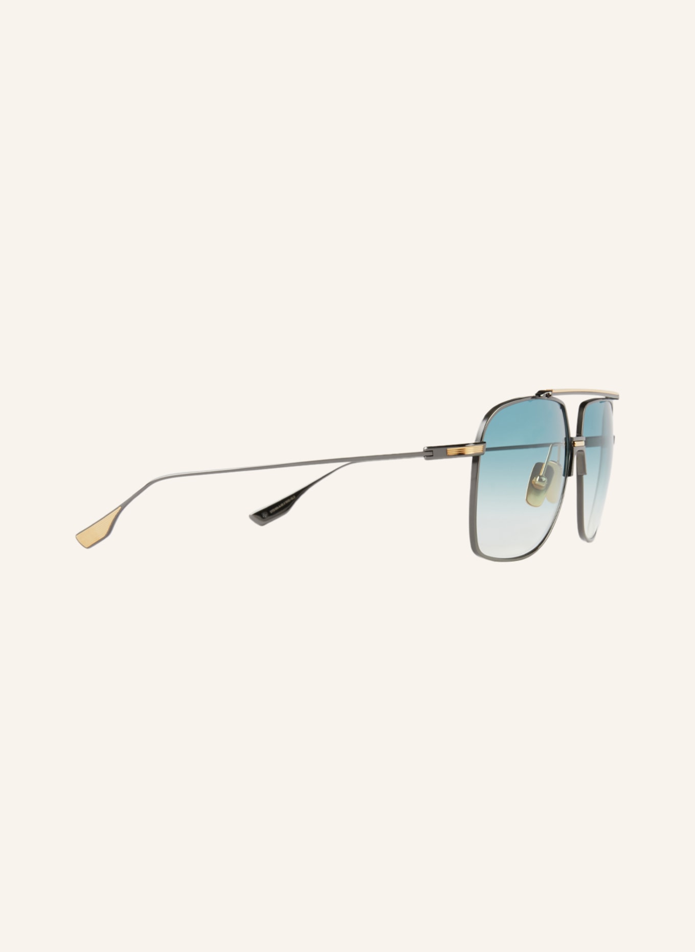 DITA Sunglasses DTS100, Color: 1100B1 - BLACK/ BLUE GRADIENT (Image 3)