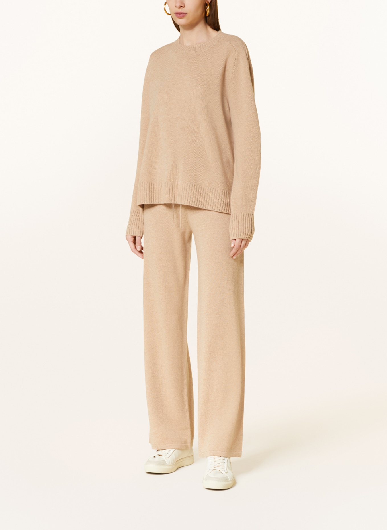 Juvia Knit trousers , Color: BEIGE (Image 2)