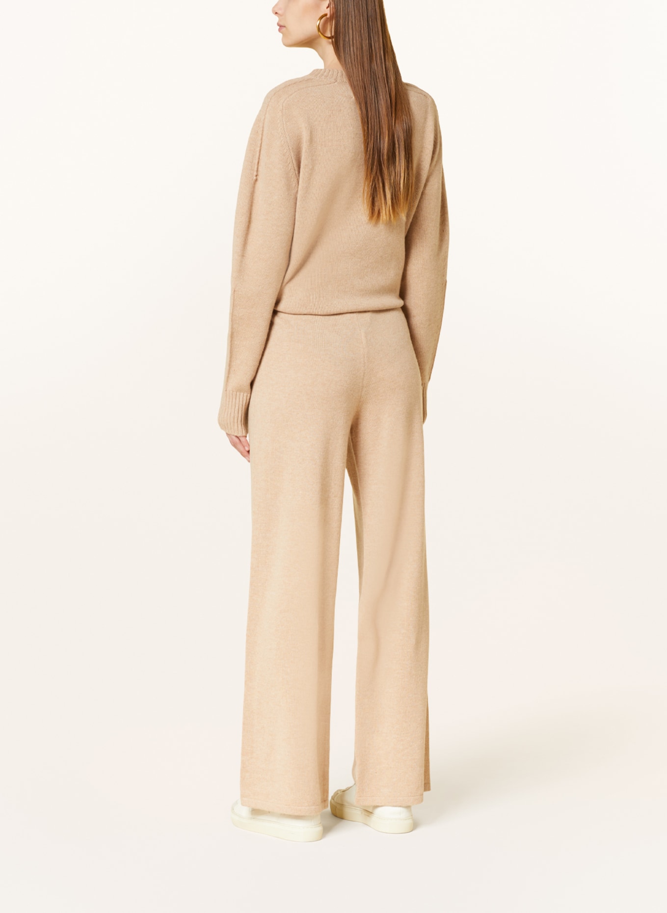 Juvia Knit trousers , Color: BEIGE (Image 3)