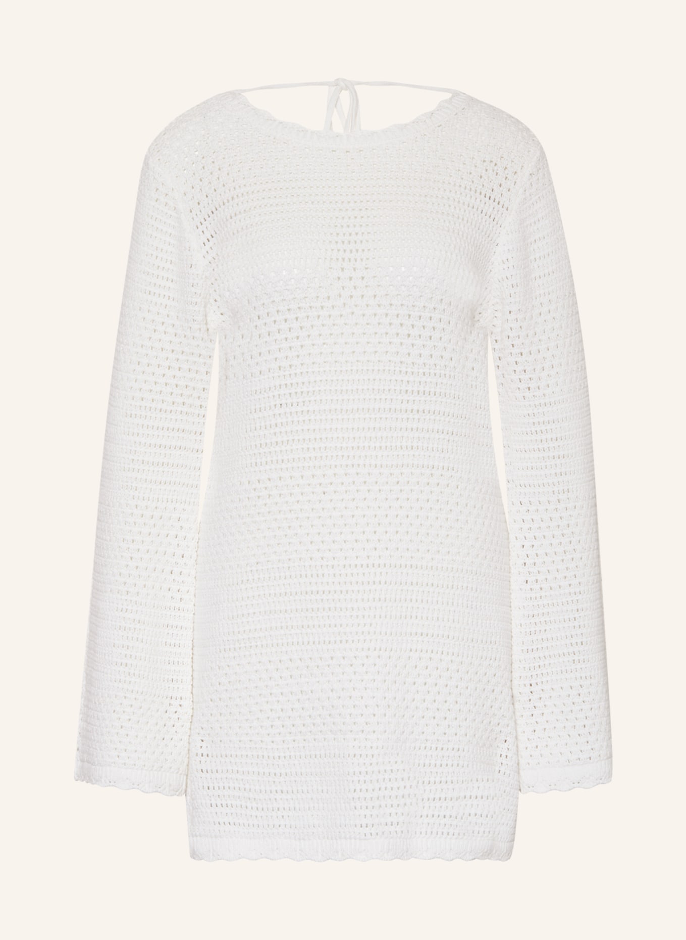 gina tricot Knit dress MAJA, Color: WHITE (Image 1)