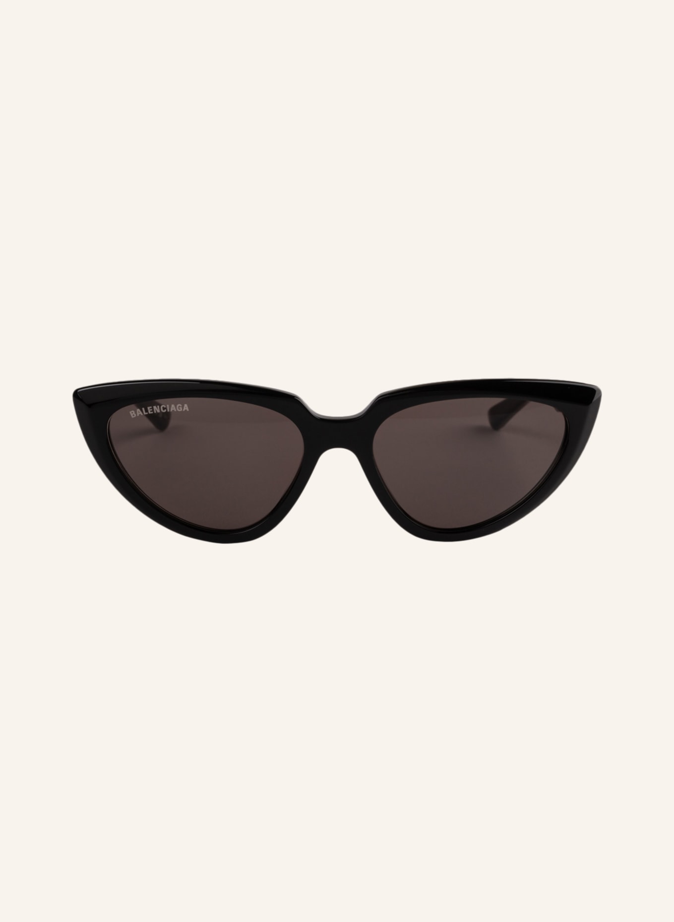BALENCIAGA Sunglasses BB0182S, Color: 1100L1 - BLACK/DARK GRAY (Image 2)
