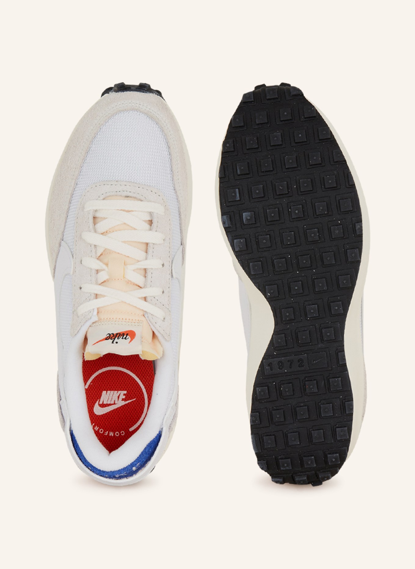 Nike Sneaker WAFFLE DEBUT, Farbe: WEISS/ CREME (Bild 5)