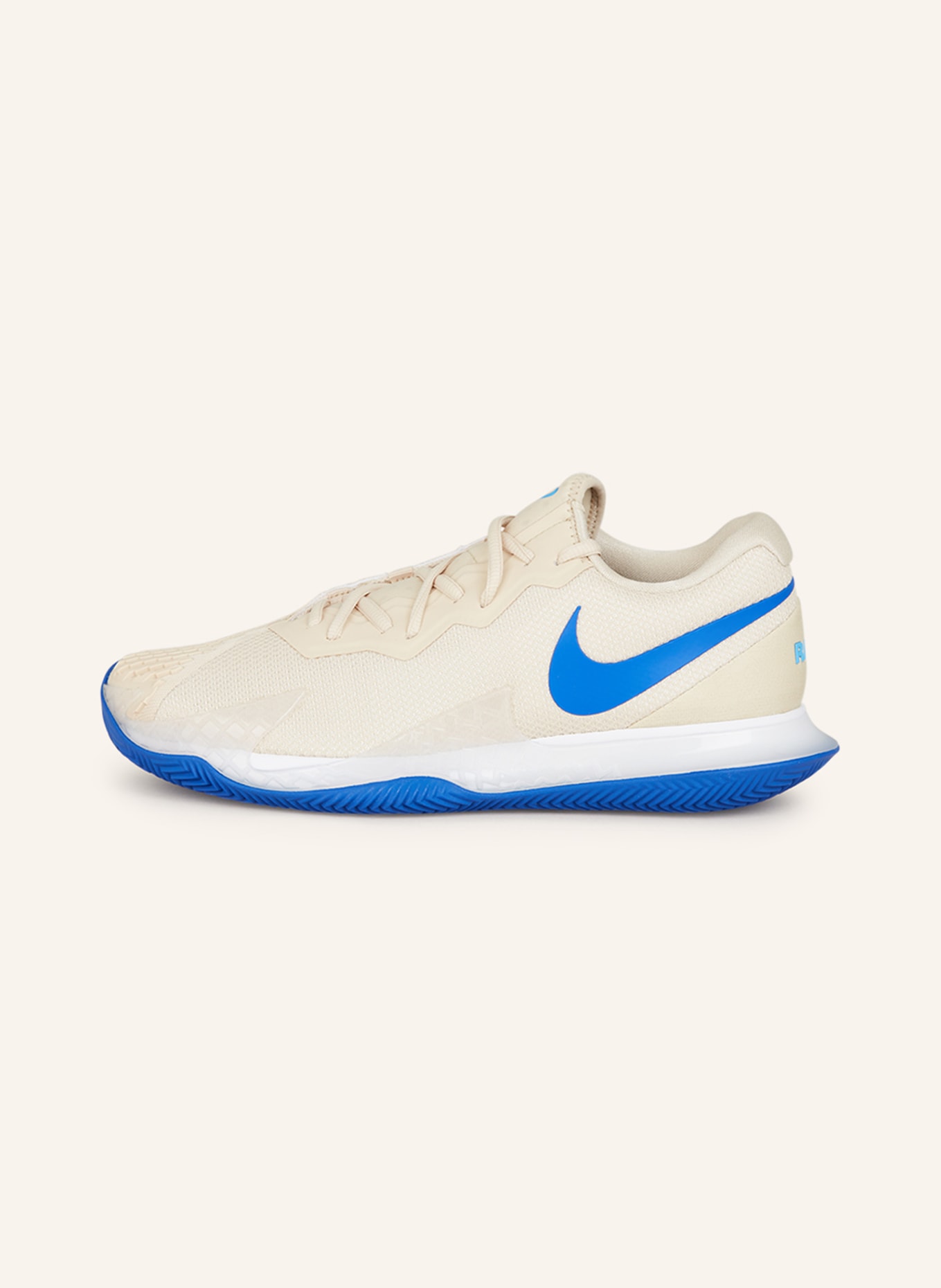 Nike Tennis shoes COURT AIR ZOOM VAPOR CAGE 4 RAFA, Color: CREAM/ BLUE (Image 4)